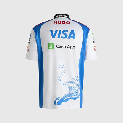 CAMISOLA F1 RED BULL 2025 - POLO - BRANCO