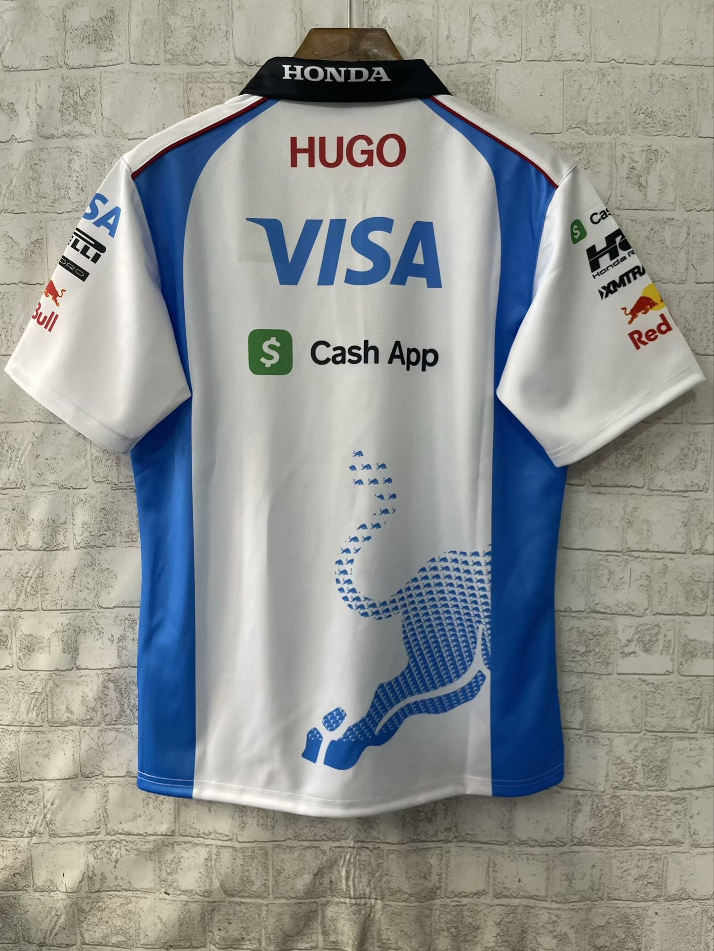 CAMISOLA F1 RED BULL 2025 - POLO - BRANCO