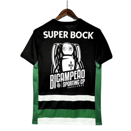 Camisola Sporting Bicampeão 2024-2025