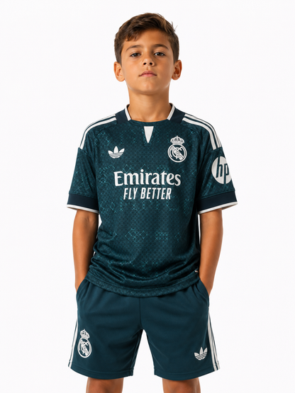 Kit Criança Real Madrid Alternativo 26/27