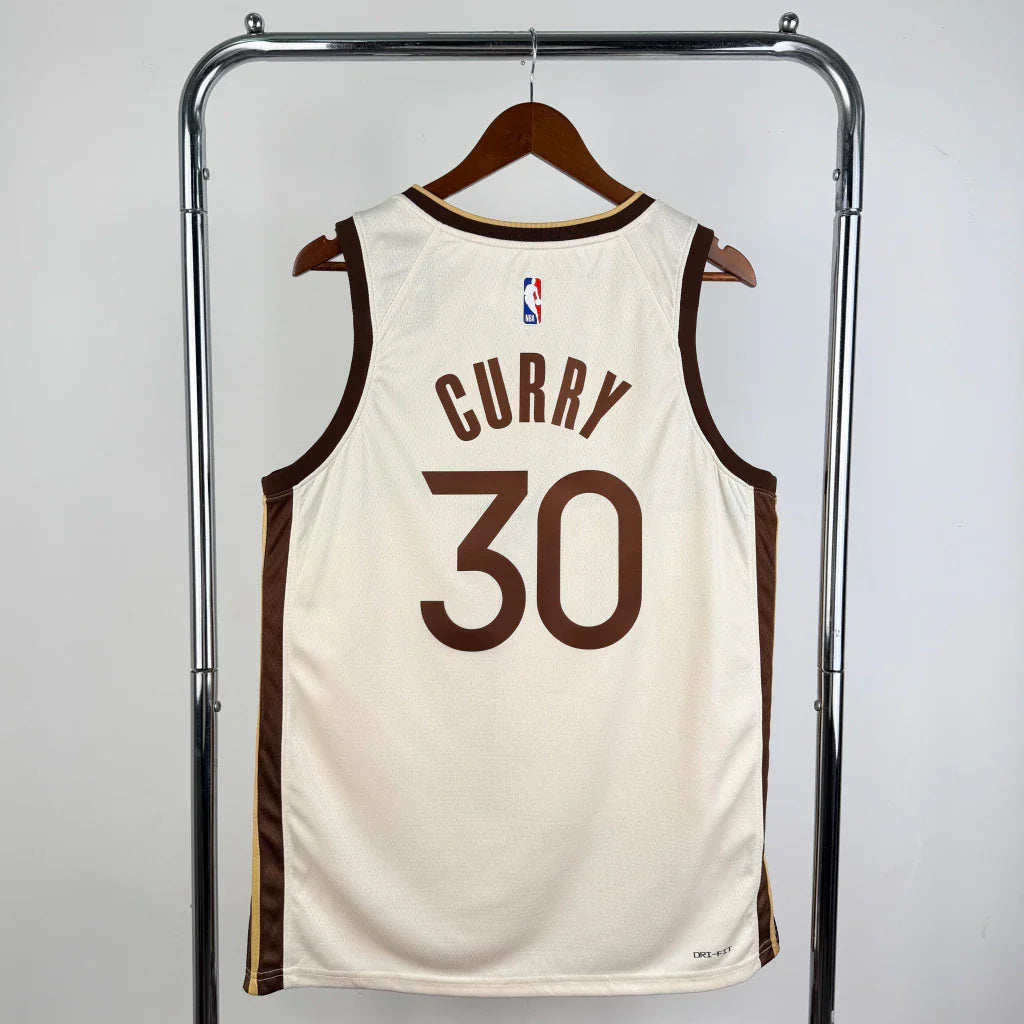 CAMISOLA NBA WARRIORS CITY  BEGE HOMEM