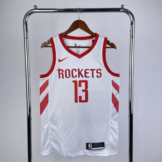 CAMISOLA HOUSTON ROCKETS NBA 2023 BRANCA HOMEM