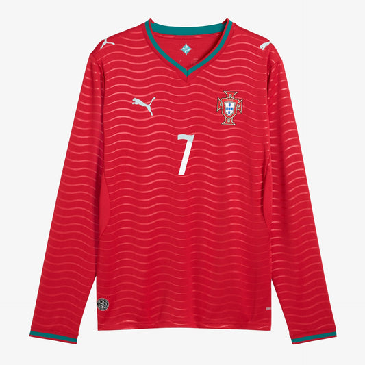 Camisola Principal Portugal 2026 - Manga Comprida