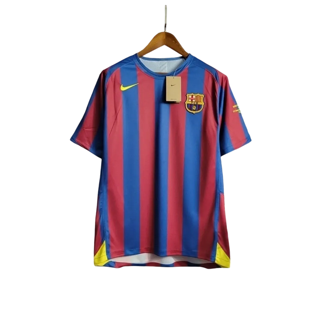 Camisola Barcelona 2005/06 Retro