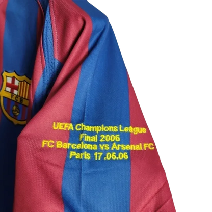 Camisola Barcelona 2005/06 Retro