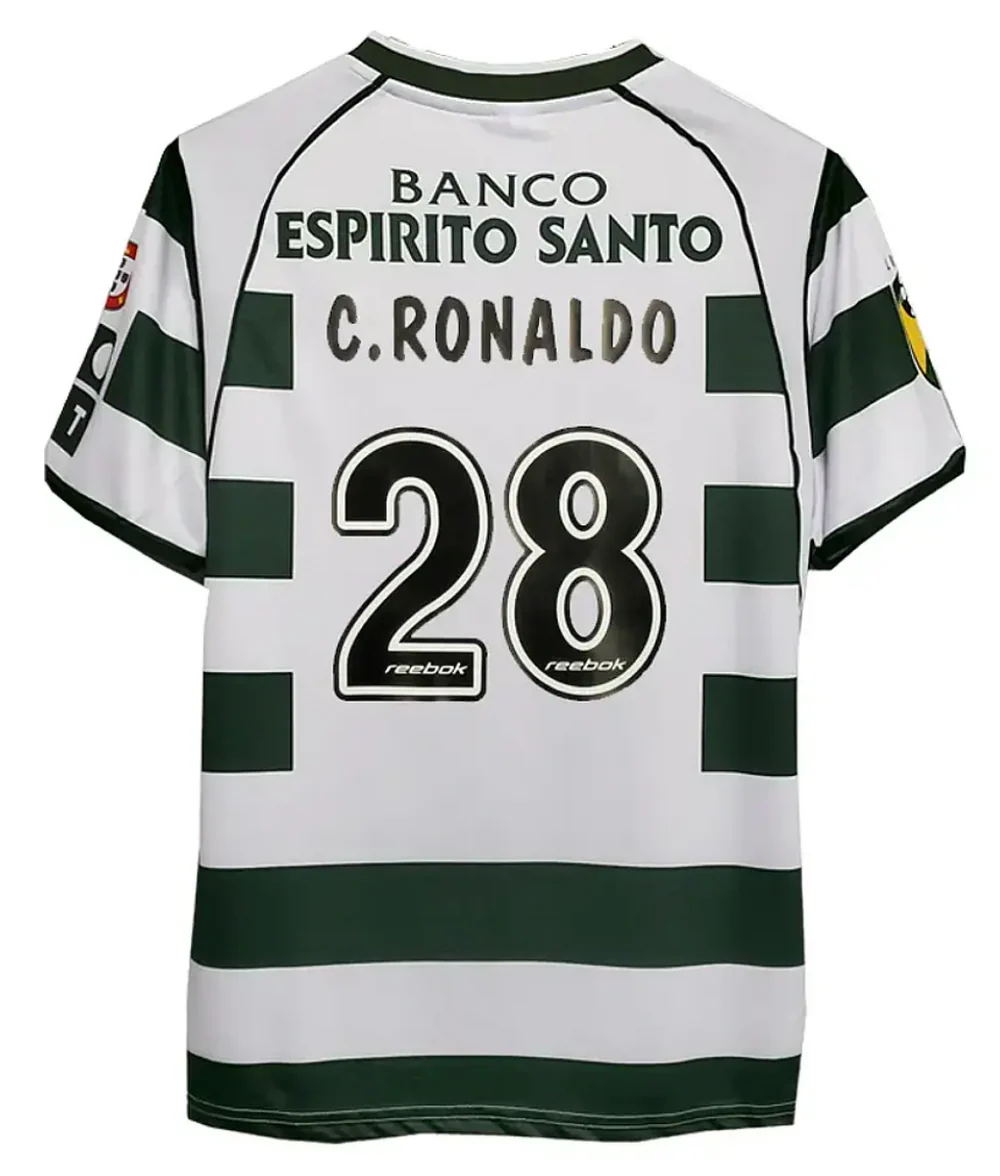 Camisola Sporting Retro 2002-03