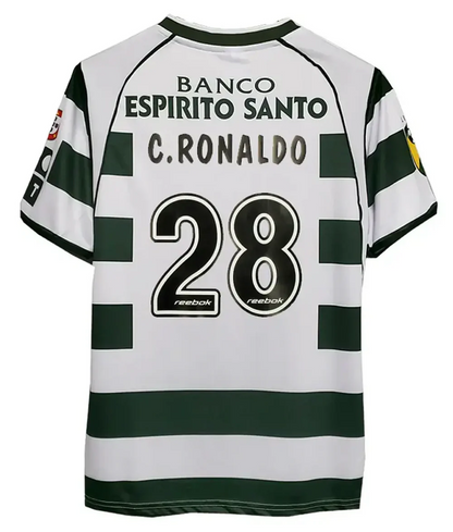 Camisola Sporting Retro 2002-03